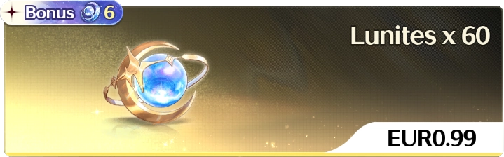 Pack Lunite 60 starter pack Wuthering Waves 0.99€