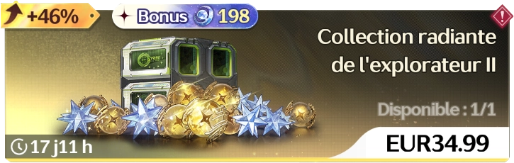 Collection Radiante Explorateur 2 pack premium Wuthering Waves